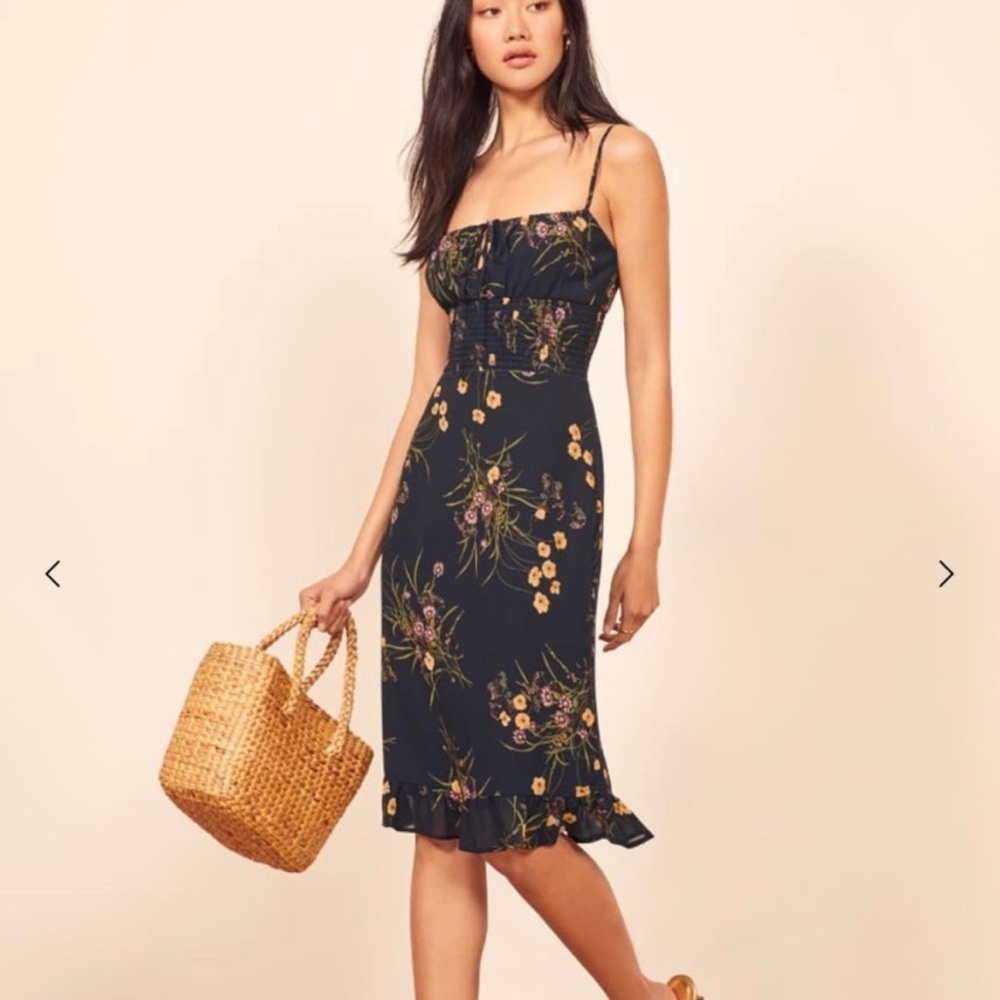 Reformation Floral Dress